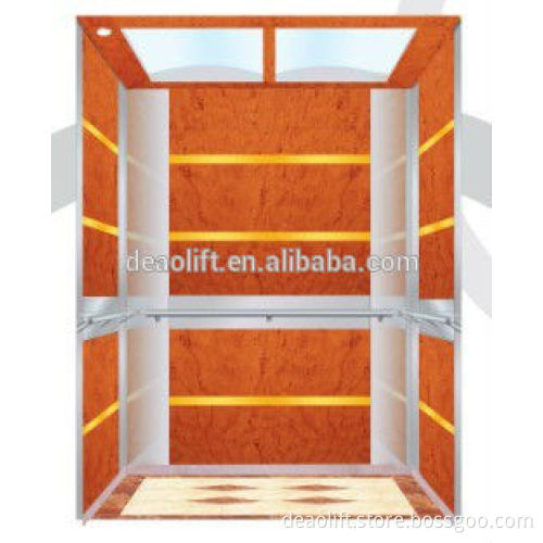 Mirror Stainless steel Passenger Lift Hotel Elevator Price